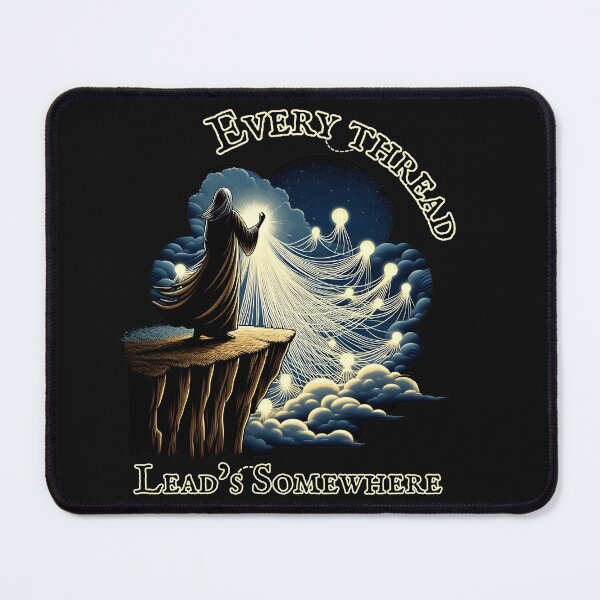Item preview, Every Thread Leads Somewhere - Mystical Destiny and Purpose Design designed and sold by Dantin.