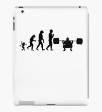 weight lifting evolution, #weight lifting iPad Case/Skin