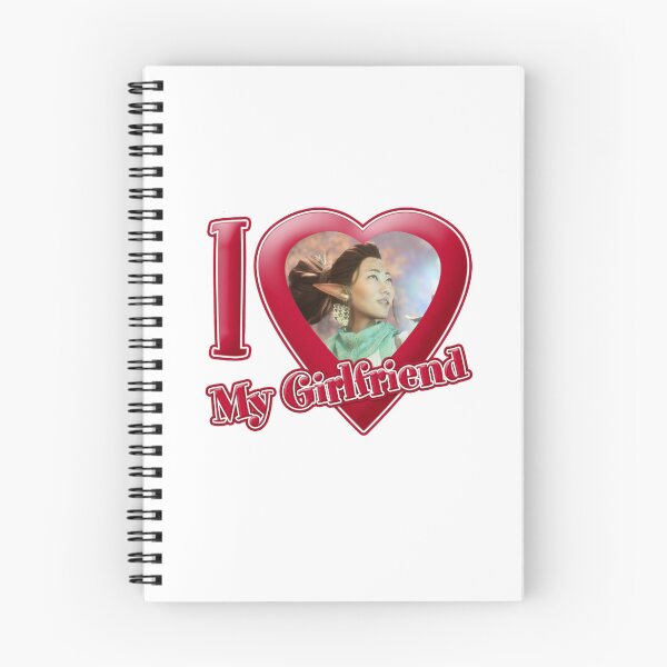 Item preview, I love my girlfriend Bellara designed and sold by mtigerbalm.