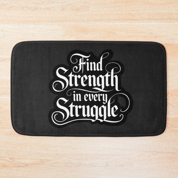 Item preview, Inspirational Quote, Strength in Adversity designed and sold by Indoni.