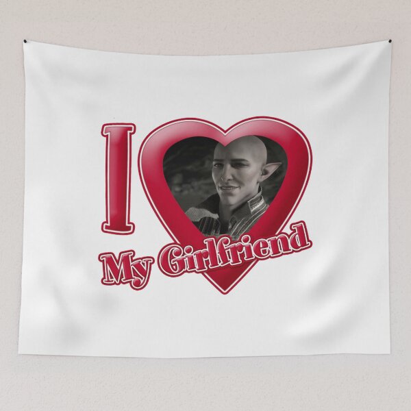 Item preview, I love my girlfriend Solas designed and sold by mtigerbalm.