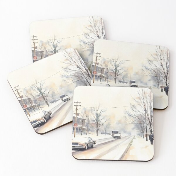 Item preview, Suburban Snow-In designed and sold by RCWatercolours.