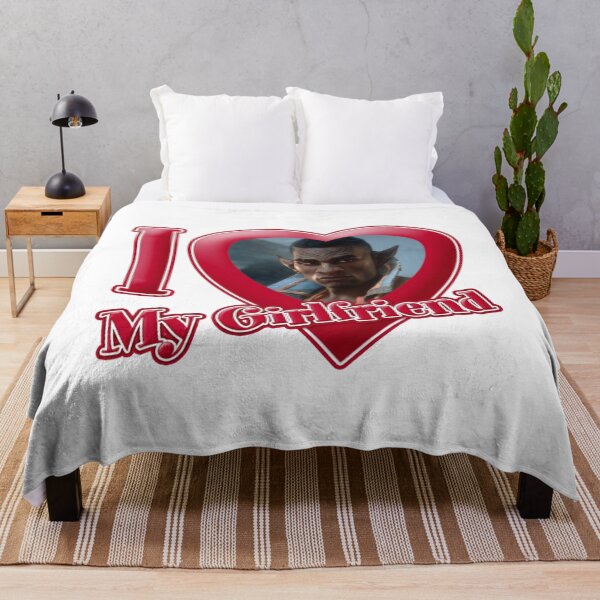 Item preview, I love my girlfriend Davrin designed and sold by mtigerbalm.
