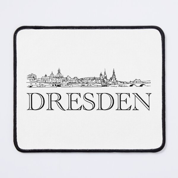 Item preview, Dresden Skyline Hand Drawn with Lettering Dresden, Sketch, Perfect for City Lovers, Gifts and Designs on Mugs, Posters, T-Shirts and More designed and sold by Nadja Leutloff.