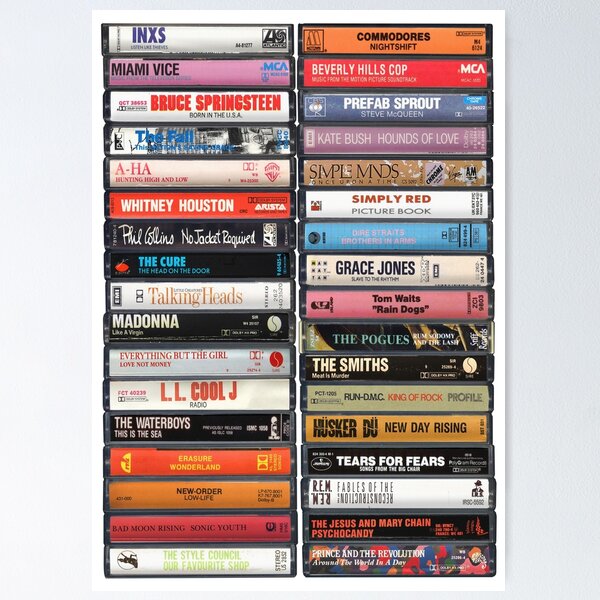 Item preview, 40th Birthday - Best of 1985 in Music - Born in 1985 designed and sold by Mr Mustard Prints.