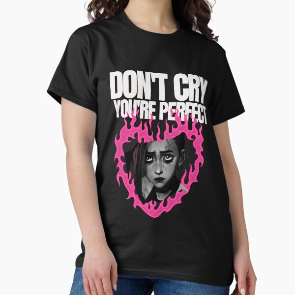 Vista previa del artículo con la obra «No llores. Eres perfecta.», diseñado y vendido por Naiyaru.