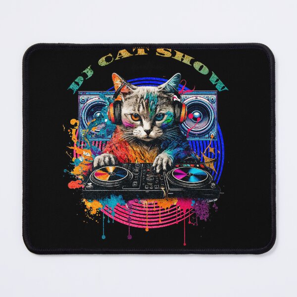Item preview, DJ CAT SHOW designed and sold by AJCIShop.