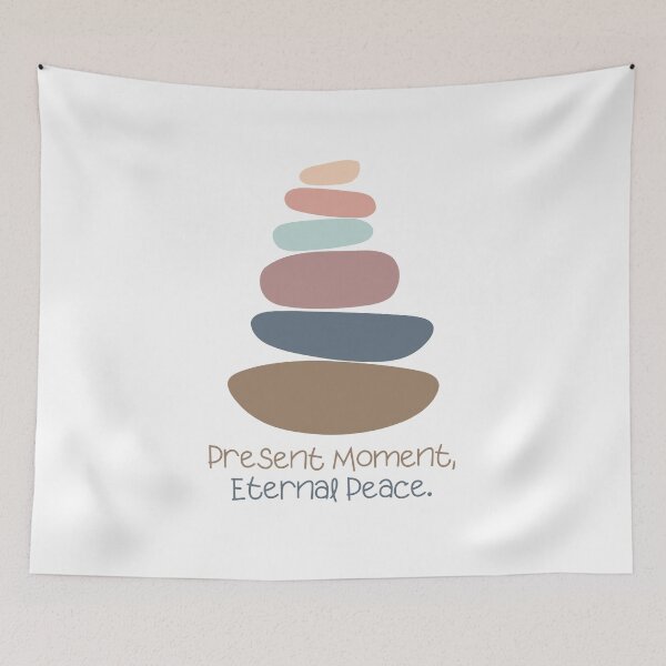 Item preview, Vipassana: Present Moment, Eternal Peace designed and sold by musthavewords.