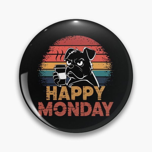 Item preview, Grumpy Dog Monday Coffee Vibes Retro Style designed and sold by Joceran.