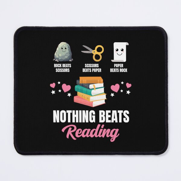 Item preview, Rock Paper Scissors Nothing Beats Reading designed and sold by Blok45.