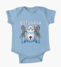 Botswana Coat of Arms National Pride Design One Piece - Short Sleeve