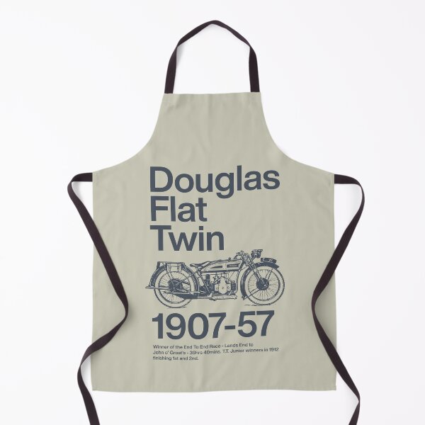 Item preview, E.W. Douglas Flat Twin - Helvetica designed and sold by IronFlyers.