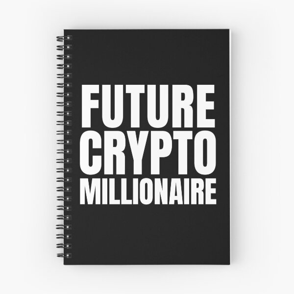 Item preview, Future Crypto Millionaire designed and sold by FarmOfCuties.