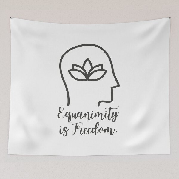 Item preview, Vipassana: Equanimity is Freedom designed and sold by musthavewords.