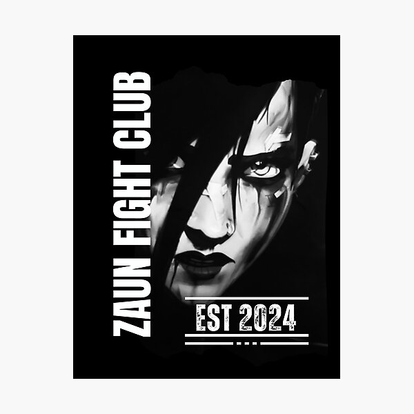 Vista previa del artículo con la obra «Club de lucha de Zaun», diseñado y vendido por Naiyaru.
