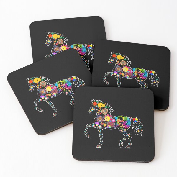 Item preview, Colorful Patterned Horse designed and sold by GorinART.