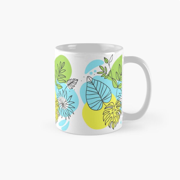 Item preview, Minimalist Palm Leaf Line Art on Pastel Colors designed and sold by VikArtStudio.