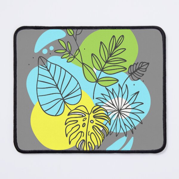 Item preview, Minimalist Palm Leaf Line Art on Pastel Colors designed and sold by VikArtStudio.