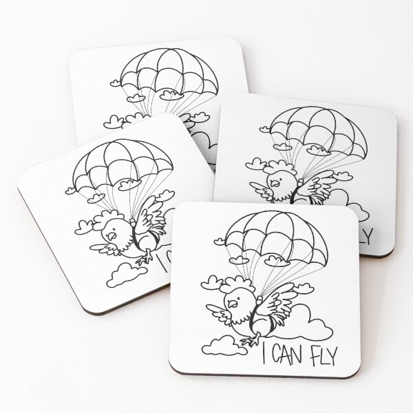 Item preview, little chicken i can fly designed and sold by MSady.