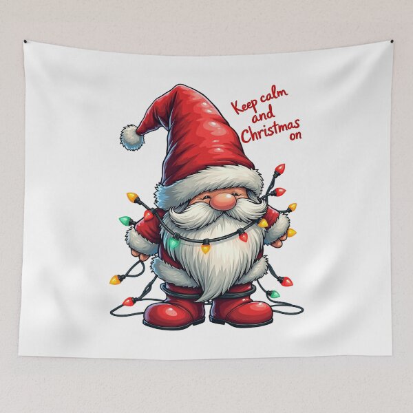 Item preview, A Gnome Christmas tangle  designed and sold by Kamoufleur.