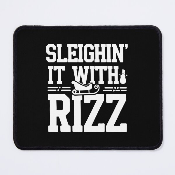 Item preview, Sleighin It With Rizz Festive Typography Humor designed and sold by Designer-Girl.