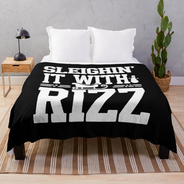 Item preview, Sleighin It With Rizz Festive Typography Humor designed and sold by Designer-Girl.