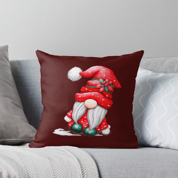 Item preview, Cute Red Santa Christmas Gnome designed and sold by ShreecreatE.