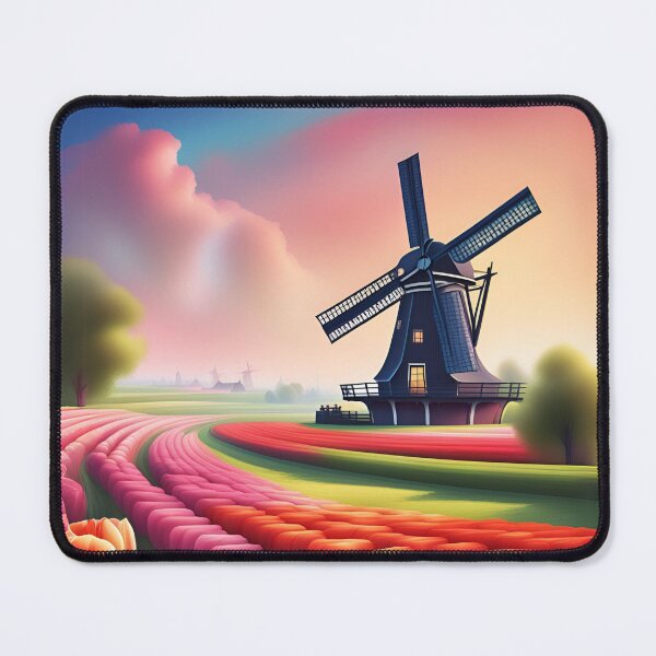 Item preview, A beautiful tulip field in Holland designed and sold by Purr95.