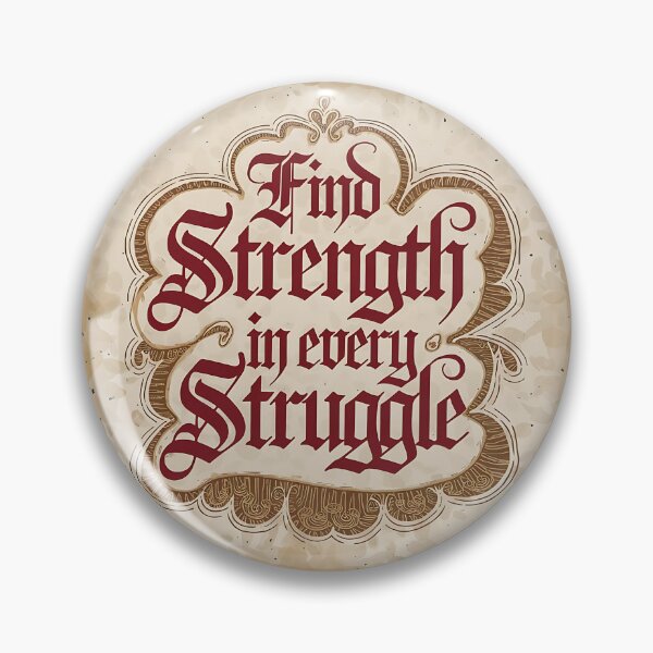 Item preview, Inspirational Quote, Strength in Adversity designed and sold by Indoni.