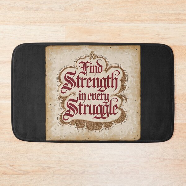 Item preview, Inspirational Quote, Strength in Adversity designed and sold by Indoni.