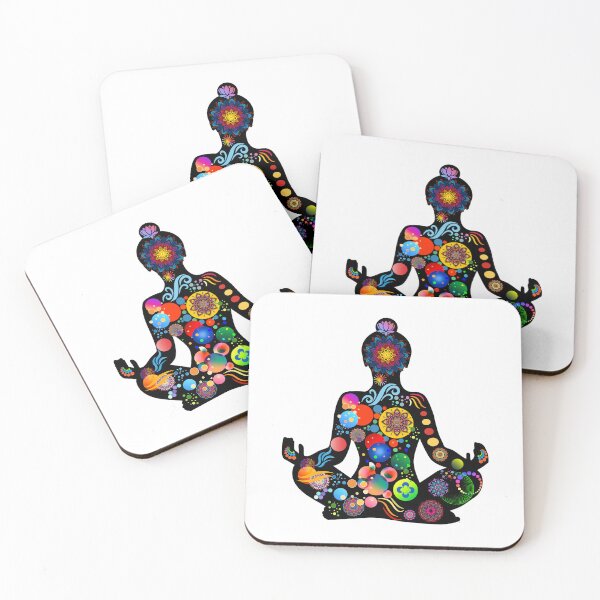 Item preview, Colorful Patterned Yogi designed and sold by GorinART.