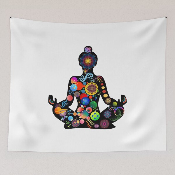 Item preview, Colorful Patterned Yogi designed and sold by GorinART.