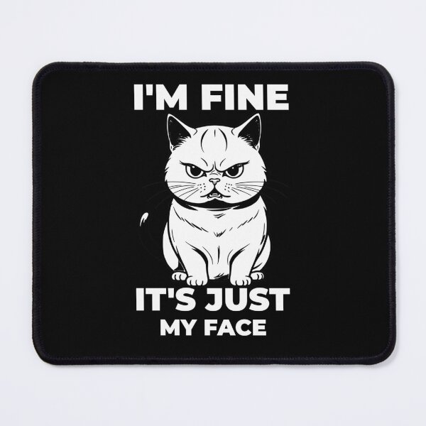 Item preview, i'm fine it's just my face designed and sold by KaiLabsArt.