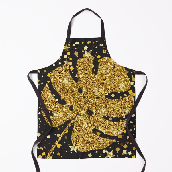 Artikelvorschau, Glitzerndes Monsterablatt mit Konfetti" entworfen und verkauft von Graphollio-shop.