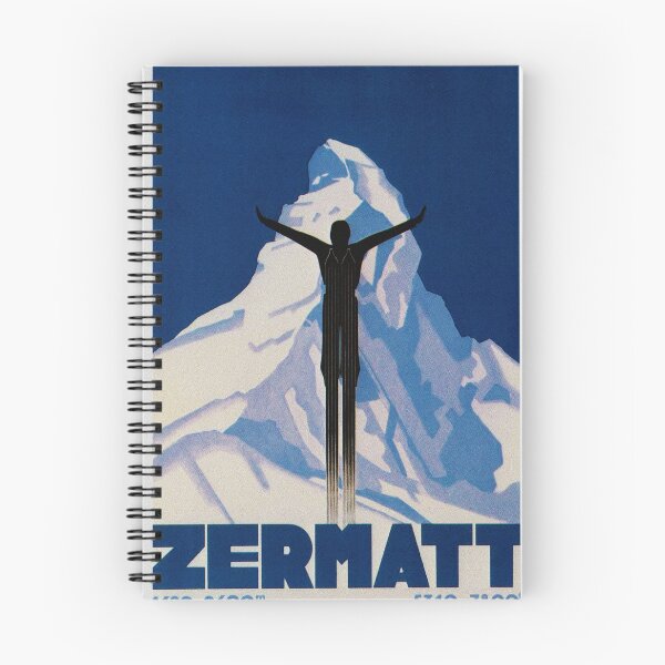 Item preview, Vintage Zermatt Switzerland Travel designed and sold by JustEclectic.