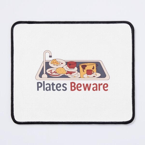 Item preview, Funny Dishwasher: Plates Beware designed and sold by musthavewords.