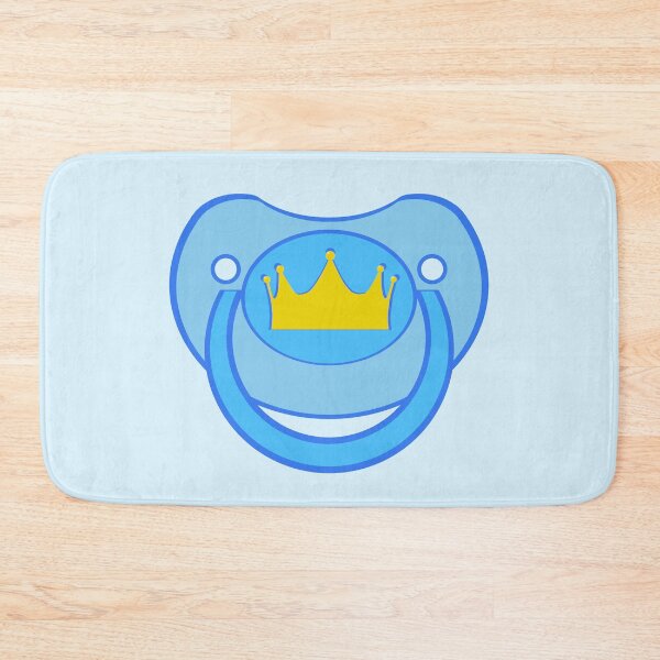 Item preview, Baby agere pacifier blue Prince designed and sold by mikistudio.