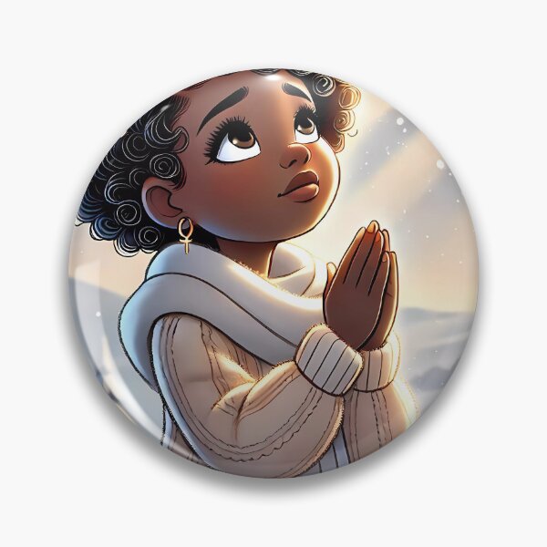 Item preview, A serene winter prayer designed and sold by NolineXpression.