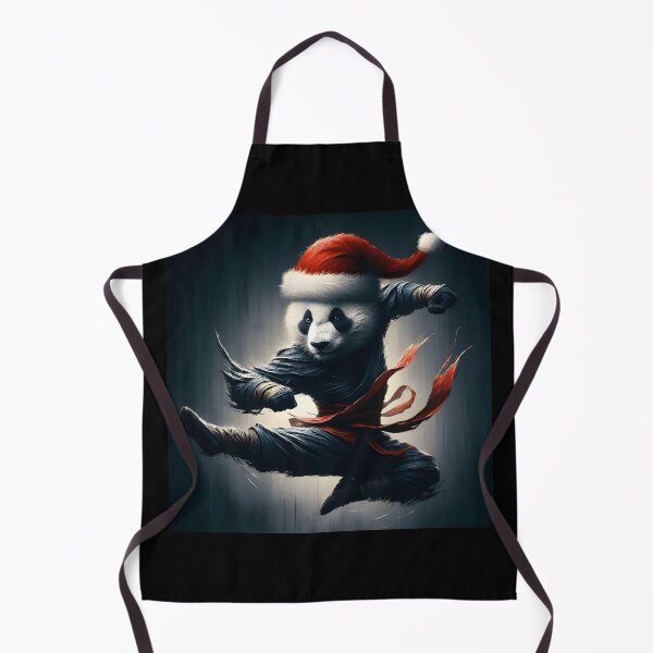 Item preview, Martial Arts Xmas Kung Fu Panda designed and sold by FunnyBums.