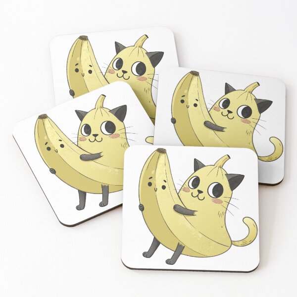 Item preview, Banana Cat Surprise - Funny Kitten Meme designed and sold by Bleak Shirt.