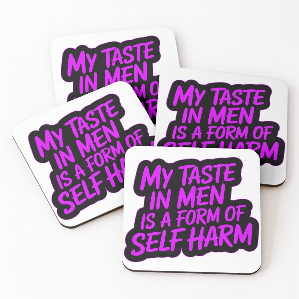 Item preview, My taste in men is a form of self harm designed and sold by Angry Swan Designs.