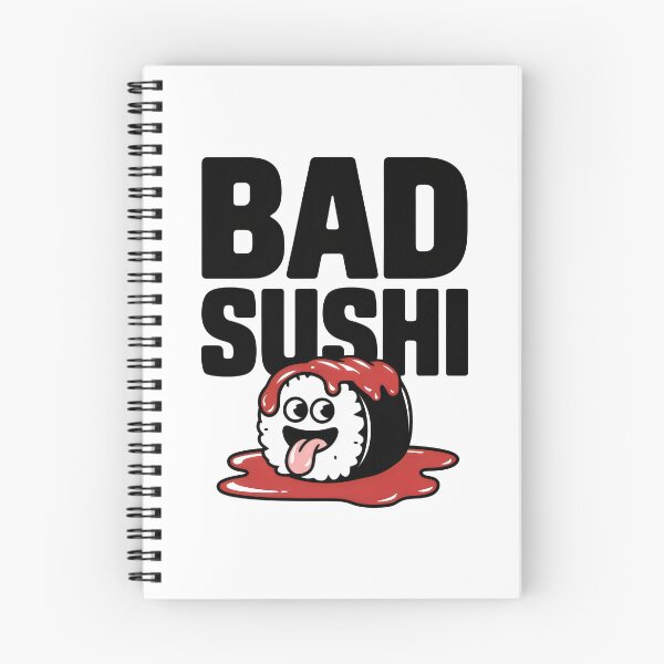 Item preview, Bad Sushi - Cute Kawaii Sushi with Sauce designed and sold by Prime-Studio.