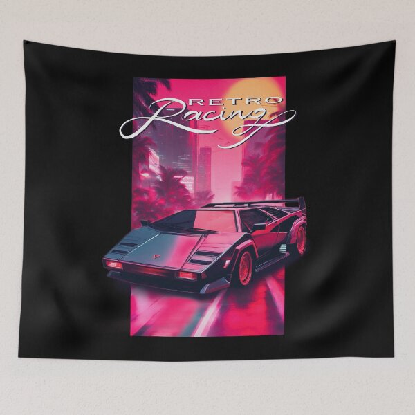 Item preview, Retro Racing designed and sold by CederWoods.