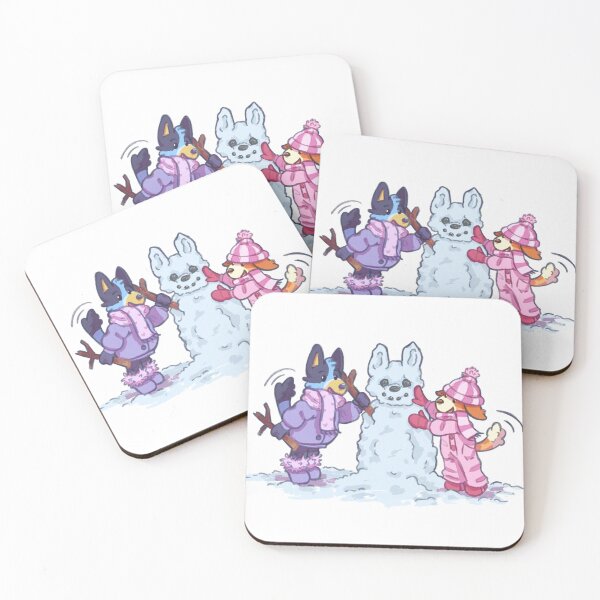 Item preview, Healer puppies playing in the snow designed and sold by LavanderLumien.
