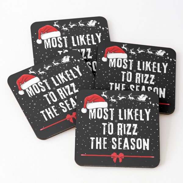 Item preview, Most likely to Rizz the season christmas  designed and sold by MilkyForest.