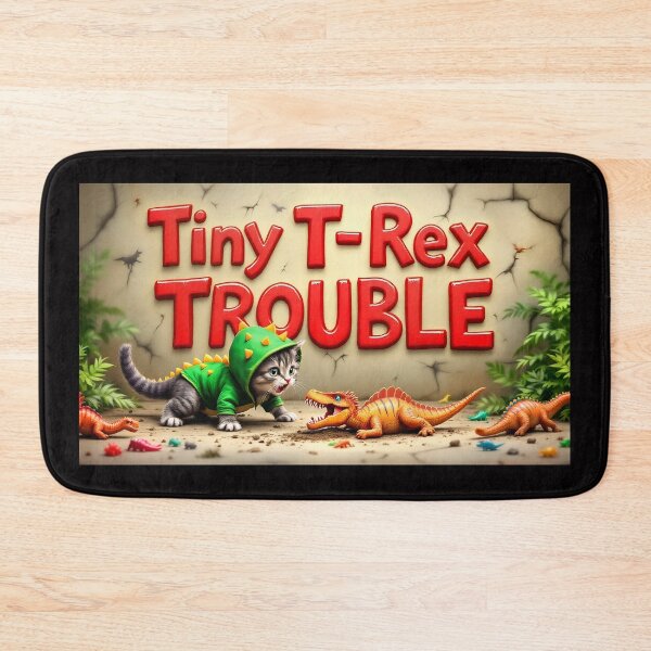 Item preview, Tiny T-Rex Trouble designed and sold by 2gather1ness.