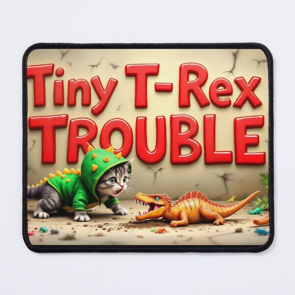 Item preview, Tiny T-Rex Trouble designed and sold by 2gather1ness.
