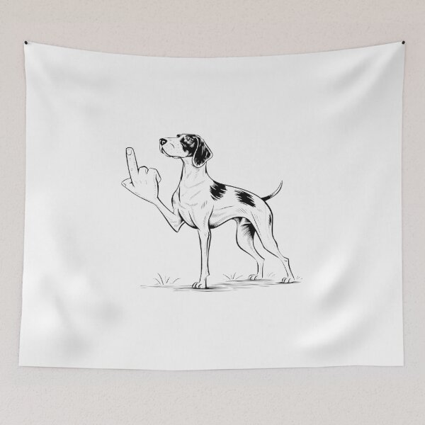 Item preview, Rude Pointer Dog Asshole German Shorthaired Pointer Dog designed and sold by love3617.