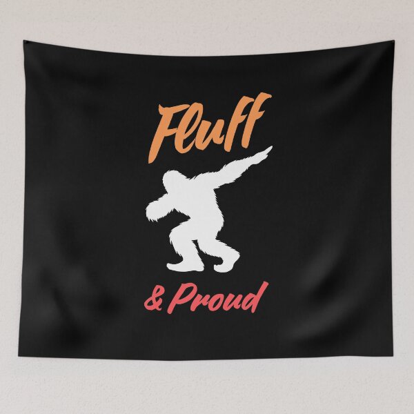 Item preview, Hairy Belly: Fluff & Proud designed and sold by musthavewords.