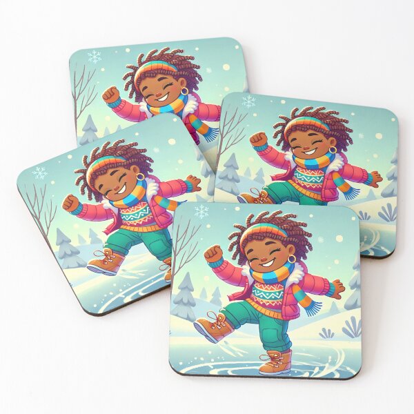 Item preview, Girl dancing on ice designed and sold by NolineXpression.